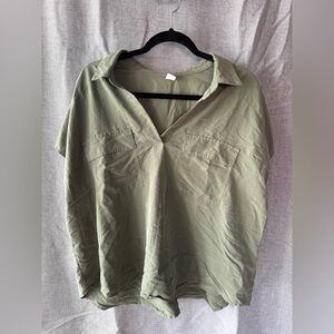 Olive Green Old Navy Sleeveless Top